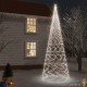 Sapin de Noël EN LED : 5m de haut 1400 LED Blanc Froid