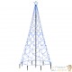 Sapin de Noël EN LED : 3m de haut 500 LED Bleu