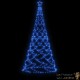 Sapin de Noël EN LED : 1,8m de haut 200 LED Bleu