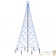 Sapin de Noël EN LED : 1,8m de haut 200 LED Bleu