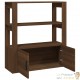 Buffet Classique Marron Décoration & Rangement Facile et Pratique. 80 X 30 X 90 cm