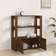 Buffet Classique Marron Décoration & Rangement Facile et Pratique. 80 X 30 X 90 cm
