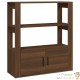 Buffet Classique Marron Décoration & Rangement Facile et Pratique. 80 X 30 X 90 cm