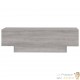 Table de Salon. Couleur Bois Gris. Table Basse. Massive & Luxueuse
