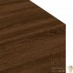 Table de Salon. Couleur Marron Foncé. Table Basse. Massive & Luxueuse