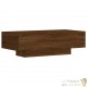 Table de Salon. Couleur Marron Foncé. Table Basse. Massive & Luxueuse