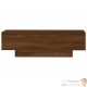 Table de Salon. Couleur Marron Foncé. Table Basse. Massive & Luxueuse