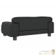 Canapé Lit pour chien. Sofa noir 70 x 45 x 30 cm similicuir. Luxueux & Confortable