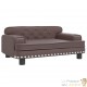 Canapé Lit pour chien. Sofa Marron 70 x 45 x 30 cm similicuir. Luxueux & Confortable