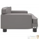 Canapé Lit pour chien. Sofa Gris 70 x 45 x 30 cm similicuir. Luxueux & Confortable