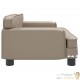 Canapé Lit pour chien. Sofa Beige 70 x 45 x 30 cm similicuir. Luxueux & Confortable