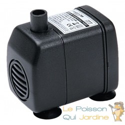 Pompe à eau pour aquarium 420 l/h pour aquarium eau douce et marin de 100 à 150 litres