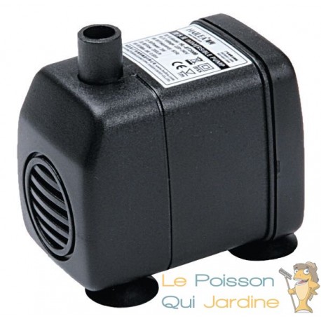 Pompe à eau pour aquarium 420 l/h pour aquarium eau douce et marin de 100 à 150 litres