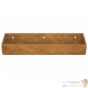 Lot de 2 Jardinières Acier Corten 50 X 16 X 10 cm. Aspect Rouille, Très tendance. Jardin, Pation, Balcon