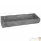 Lot de 2 Jardinières Acier Corten 50 X 16 X 10 cm. Aspect Rouille, Très tendance. Jardin, Pation, Balcon