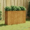 Jardinière Acier Corten 120 X 40 X 80 cm. Aspect Rouille, Très tendance. Jardin, Patio, Balcon