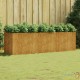 Jardinière Acier Corten 280 X 80 X 80 cm. Aspect Rouille, Très tendance. Jardin, Pation, Balcon