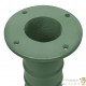 Pompe à eau de jardin Décrorée et sculptée : Verte avec support en fonte