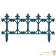 10 m De Bordure de jardin. Verte en Polypropylène. Style ancien et rustique