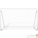 Lot de 2 Cages de but de football 240 x 90 x 150 cm. A fixer avec les crochets fournis