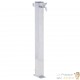 Colonne à Eau Carrée 40 cm. Support de robinet extérieur.