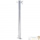 Colonne à Eau Ronde 80 cm. Support de robinet extérieur.