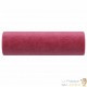 2 Coussins décoratifs Rouge Ø15x50 cm En Velours. Idéal Salon, Sofa et Canapé