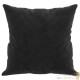 2 Coussins décoratifs Noir 40 x 40 cm En Velours. Idéal Salon, Sofa et Canapé