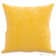 2 Coussins décoratifs Jaune 40 x 40 cm En Velours. Idéal Salon, Sofa et Canapé