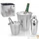 Ensemble Seau à glaçons, Shaker et accessoires pour cocktails
