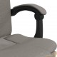 Chaise de Bureau En Tissu de Qualité Taupe : Confort Optimal pour le Travail Quotidien