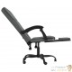 Chaise de Bureau En Tissu de Qualité Gris Anthracite : Confort Optimal pour le Travail Quotidien