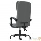 Chaise de Bureau En Tissu de Qualité Gris Anthracite : Confort Optimal pour le Travail Quotidien
