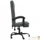 Chaise de Bureau En Tissu de Qualité Gris Anthracite : Confort Optimal pour le Travail Quotidien