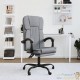 Chaise de Bureau En Tissu de Qualité Gris : Confort Optimal pour le Travail Quotidien