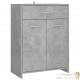 Meubles de salle de bain Couleur Gris Béton : Armoire, meuble-lavabo, armoi haute et basse