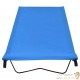 Lit de Camp Bleu 180 cm de long. Ideal camping, caravaning, vanlife, expédition