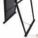 Grand Mirroir 144 cm Noir pour la chambre ou la salle de bain. Idéal pour s'habiller