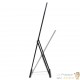 Grand Mirroir 144 cm Noir pour la chambre ou la salle de bain. Idéal pour s'habiller