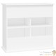 Meuble Blanc Pour aquariums de 80 X 30 cm. 2 Portes Support solide et stable pour auqariums