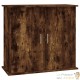 Meuble Aquarium Marron Foncé Pour 80 X 30 cm. 2 Portes Support solide et stable pour auqariums