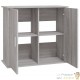 Meuble Aquarium Gris Pour 80 X 30 cm. 2 Portes Support solide et stable pour auqariums