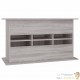 Meuble Gris Pour aquariums de 100 X 40 cm. 3 Portes Support solide et stable pour auqariums