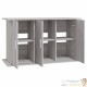 Meuble Gris Pour aquariums de 100 X 40 cm. 3 Portes Support solide et stable pour auqariums