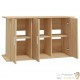 Meuble Marron Clair Pour aquariums de 100 X 40 cm. 3 Portes Support solide et stable pour auqariums