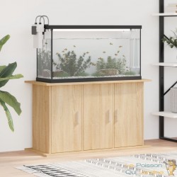 Meuble Marron Clair Pour aquariums de 100 X 40 cm. 3 Portes Support solide et stable pour auqariums