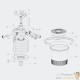 Filtre bassin de jardin sous pression UV 36W max 40000 litres. Avec ampopule UV supplémentaireincluse
