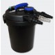 Kit filtre pression complet + bactéries pour bassins de 10000 l pompe 6000 l