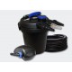 Kit filtre pression complet + bactéries pour bassins de 10000 l pompe 6000 l