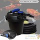 Kit filtre pression complet + bactéries pour bassins de 10000 l pompe 6000 l